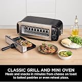 Ninja Foodi 3-in-1 Toaster Grill Panini Press Flip Design 7 Functions UK view 6