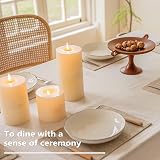 Home Brilliant Linen Placemats Set of 6 Burlap 33x48 cm 13x19 in view 4