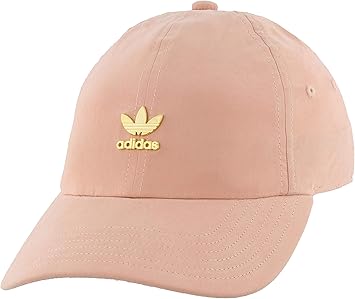 Adidas レディース リラックスメタルストラップバックキャップ One Size ピンク Adidas アディダス キャップ Amazon