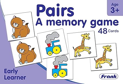 Frank Pairs A Memory Game Puzzle for 3 Year Old Kids and Above