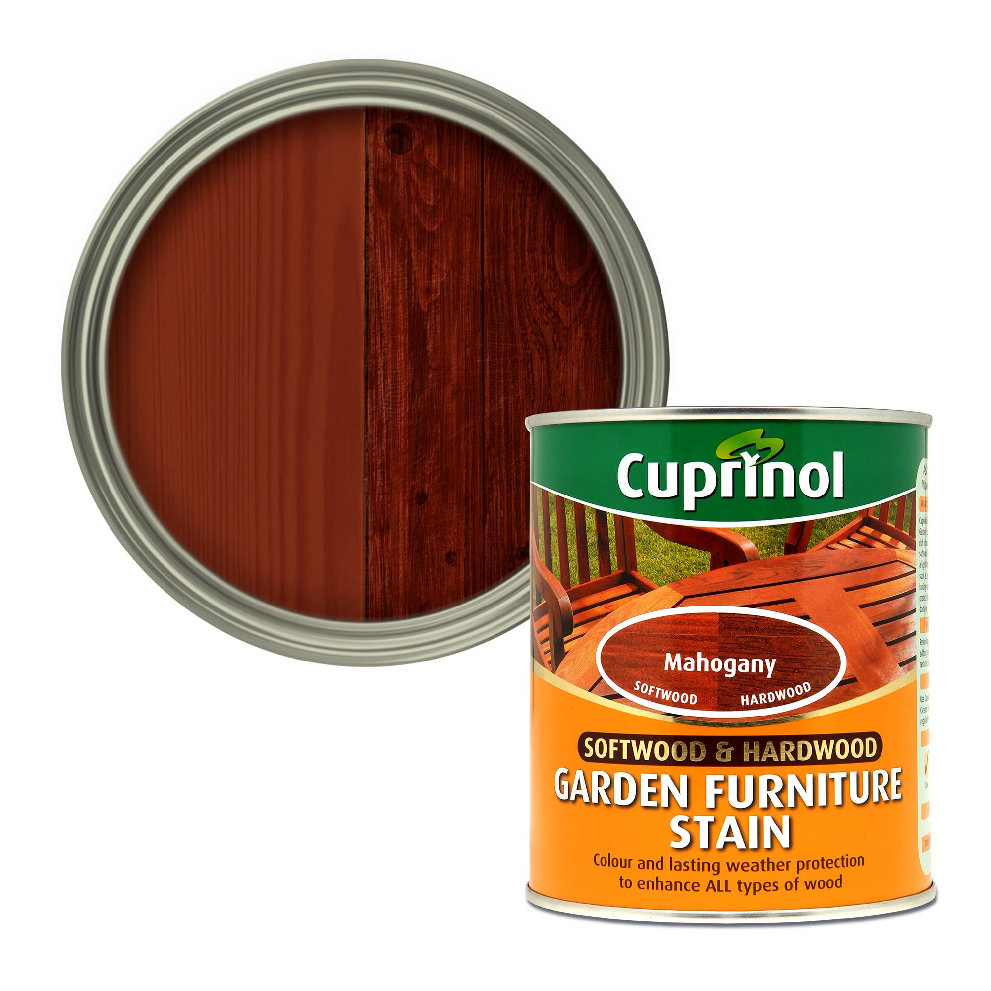 Cuprinol 750 ml Garden Furniture Stain - Mahogany — image 1