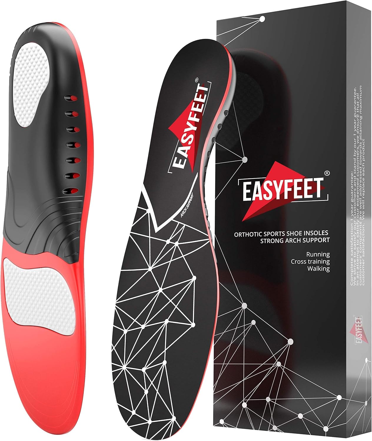 insoles for runners with flat feet