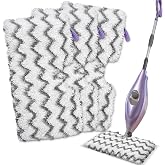 Steam Mop Replacement Pads for Shark Steam Pocket Mops S3501 S3601, 3 Pack | Fit S3550 S3801 S3901 S3601D S3801CO S3901D S3455K S2902 SE450, Washable Microfiber Mop Pads Reusable