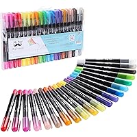 Mr. Pen- Washable Gel Crayons, Assorted Colors, 20 Pack, Non-Toxic Twistable Gel crayons, Silky Crayons for Coloring Book, Ge