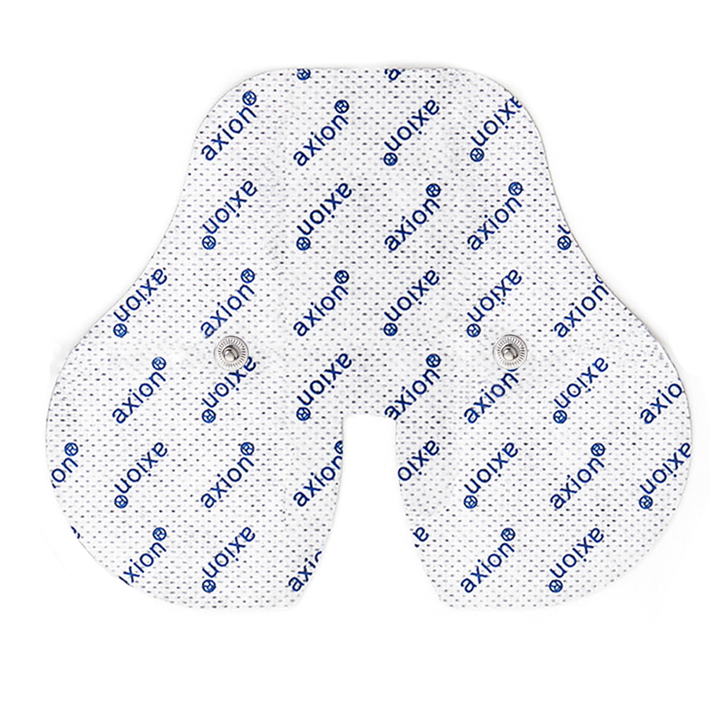 Axion Neck Electrode. Self-Adhesive Pad for SANITAS and BEURER TENS EMS Units with 3.5mm snap Connection. Specially Designed and Shaped for Pain in The Neck, Back and Cervical Vertebrae