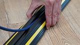 The Ramp People Floor Cable Protector 20x20mm 2000kg Capacity 1m Rubber view 4