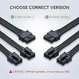 lilila-ree Dual PCIe 8 Pin to Mini 12 Pin Power Cable for RTX 30 Series GPUs view 3