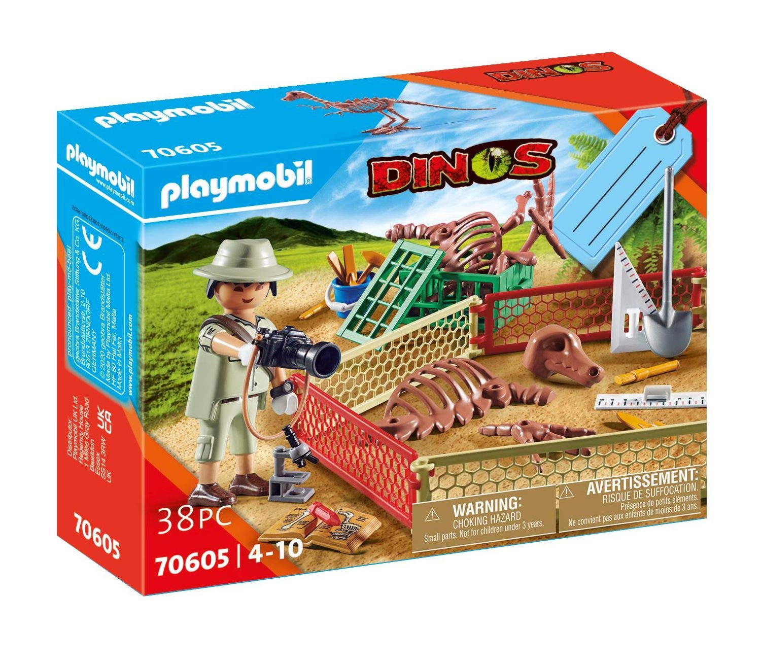 PLAYMOBIL "Palaeontologist, 70605