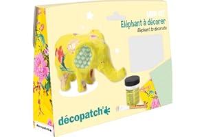 Décopatch Papier Mache Animal kit, 3.5x19x13.5cm, Brown