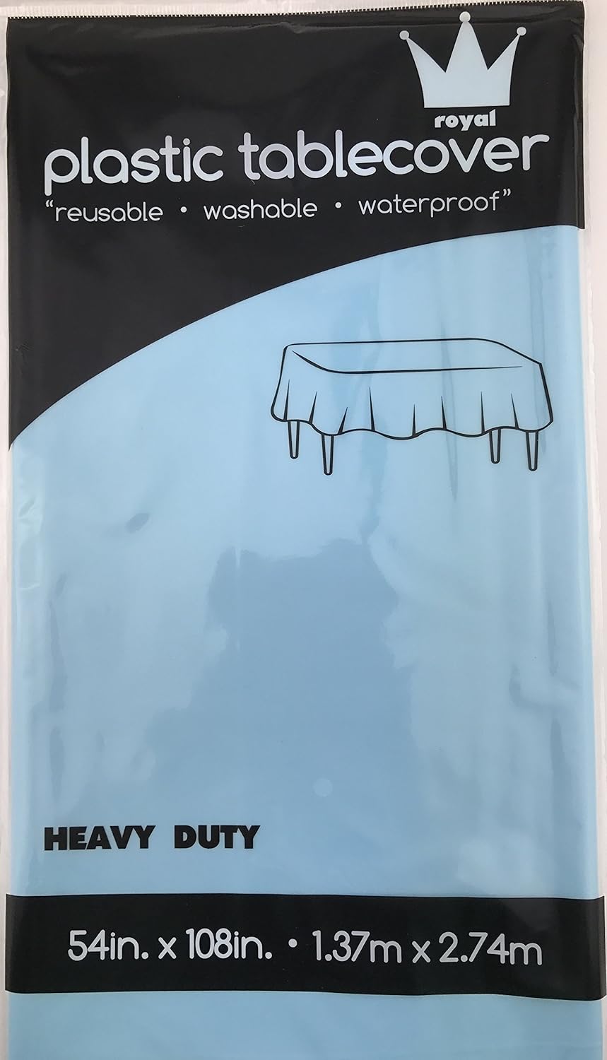 Best blue table cloth baby shower