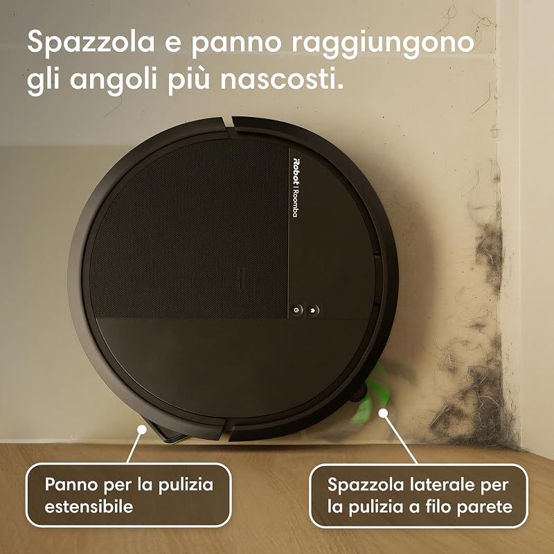 Roomba® 115 Combo robot aspirapolvere lavapavimenti, 15.000 Pa