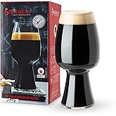 Spiegelau Craft Beer Stout Glass, Set of 1, European-Made Lead-Free Crystal, Modern Beer Glasses, Dishwasher Safe, Professional Quality Beer Pint Glass Gift Set, 21 oz