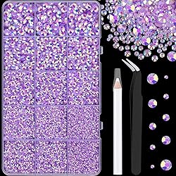 16000Pcs Resin Jelly Rhinestones with Tweezers for