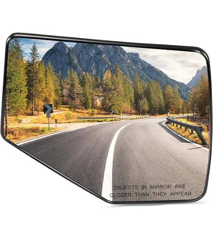 Driver Side Non-heated Mirror Glass w/backing plate, Forester, LH Driver Side Non-heated Mirror Glass w/backing plate, Forester, LH