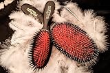 Mason Pearson SB4 Pocket Sensitive Pure Bristle Hair Brush Dark Ruby view 5
