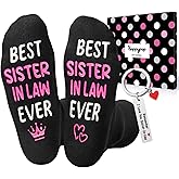 HAPPYPOP Mothers Day Socks - Gifts for Grandma Daughter, Sister Cousin Daughter in Law Socks