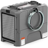 LGR85 180 Pints Commercial Dehumidifier with Pump for Basement &amp; Warehouse | Powerful LGR dehumidification with a built-in pump, auto defrost, memory restart, a 5-year limited warranty for reliable use