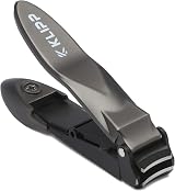 KLIPP Nail Clippers for Men with Catcher – Heavy Duty Self-Collecting Clippers view 1