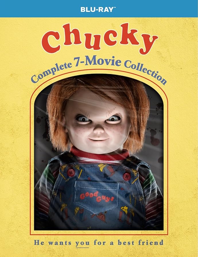 金盒特价 Chucky 鬼娃系列 蓝光碟 1~7集盒装 4.3折史低.99 海淘转运到手约¥168