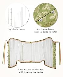 SZIVYSHI Corset Tops for Women, Bustier Shapewear