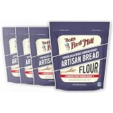 Bob's Red Mill Artisan Bread Flour, 3lb (4 Pack)