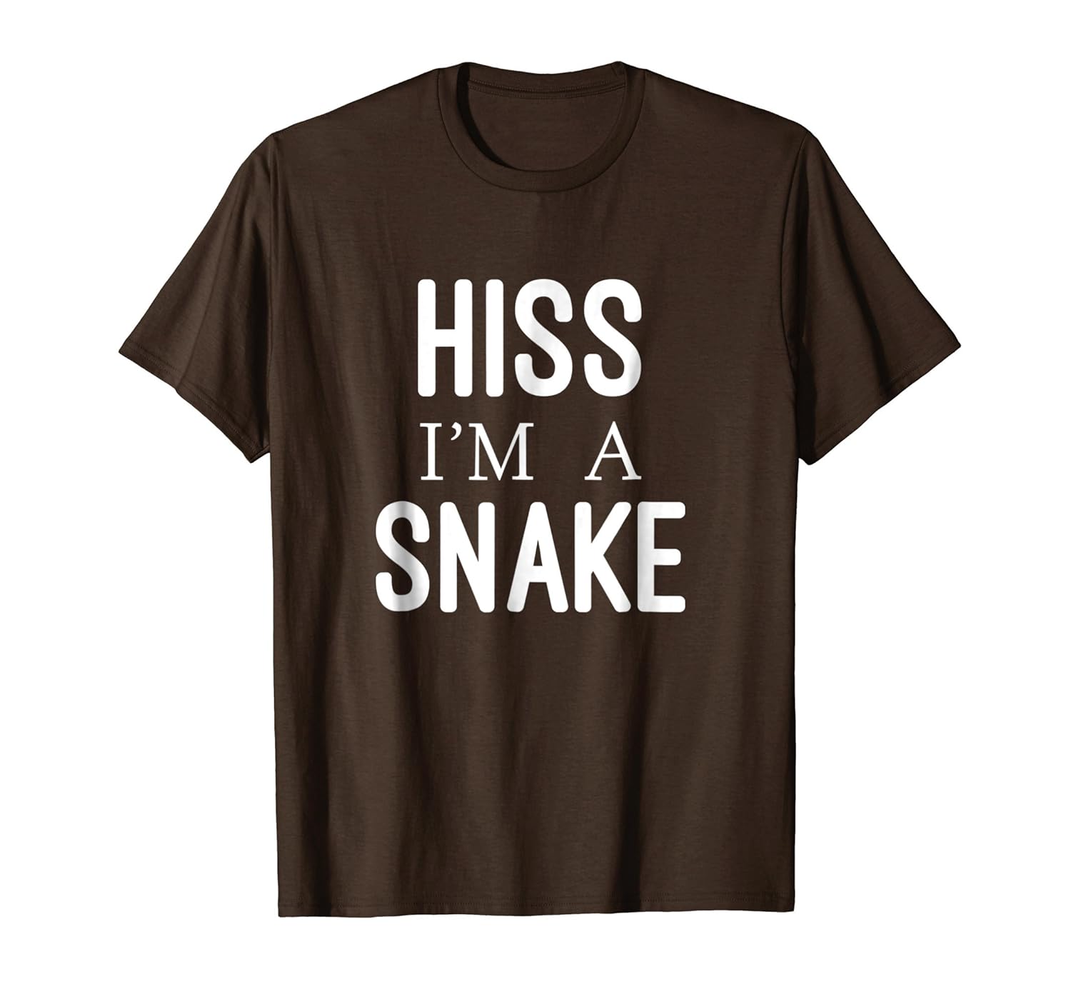 Hiss I'm a Snake Halloween Costume Shirt - Funny Reptile Tee-Rose