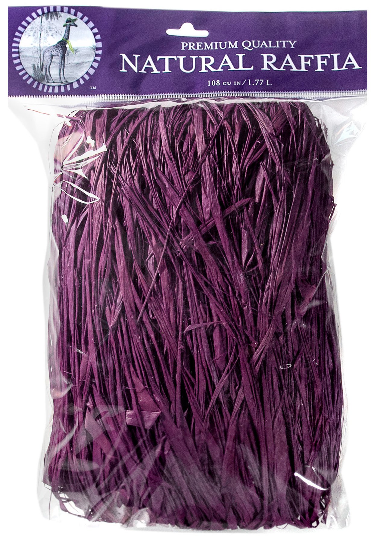 Photo 1 of SuperMoss (30054) Raffia, Purple, 8oz