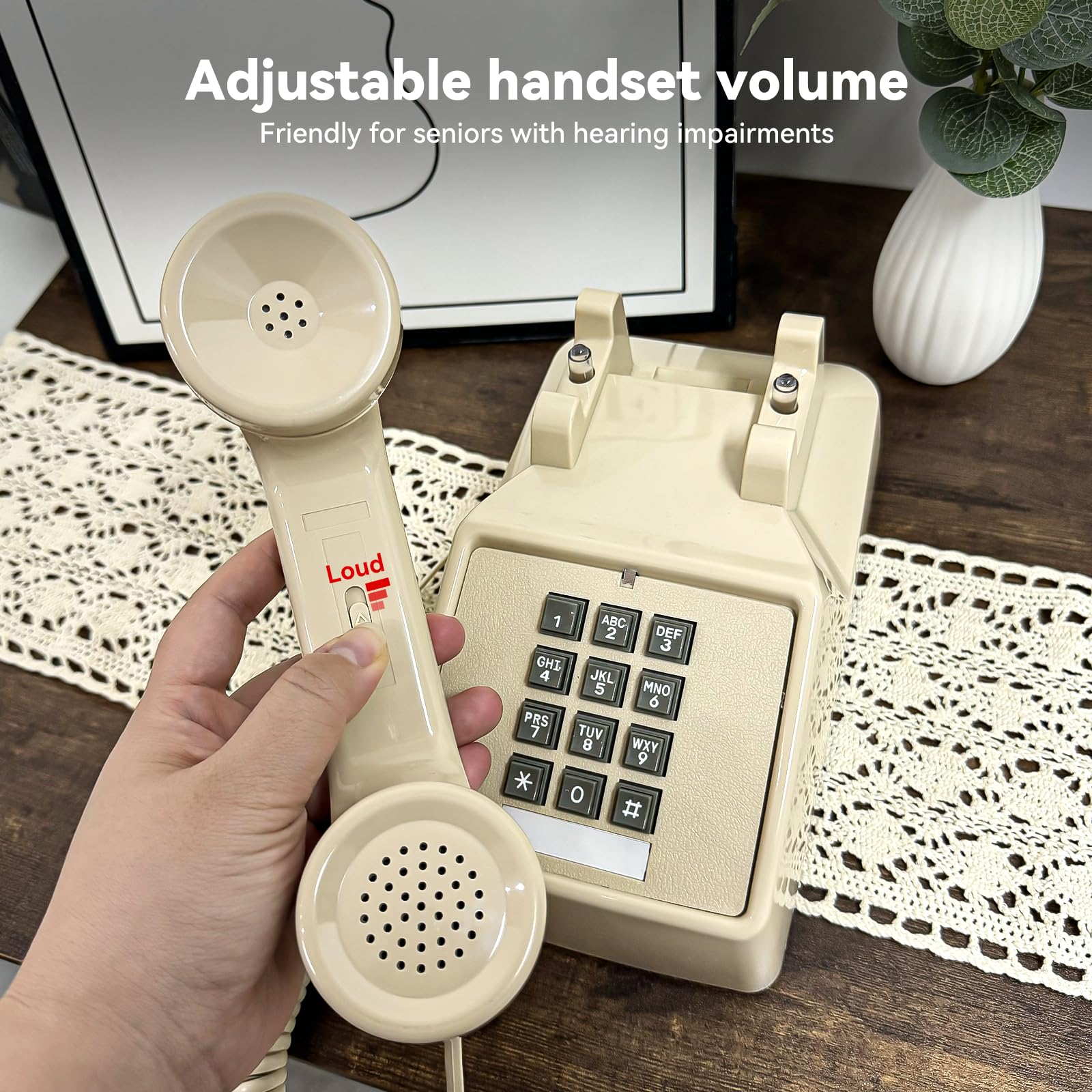 Analog Ringer Phones Mua Sangyn Classic Vintage Cord Phones for Landline Old Telephone with ...