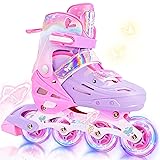 2PM SPORTS Kids Inline Skates Girls Ages 5-8 8-12