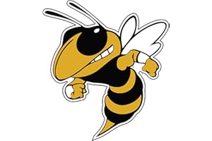 Craftique Georgia Tech Magnet (Buzz Magnet (3",6",12",18"), 3 in)