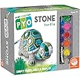 MindWare Paint Your Own Stone Decor: Box Turtle - DIY Craft Kit for Kids Includes Weather Resistant Stone, Paints and Brushes