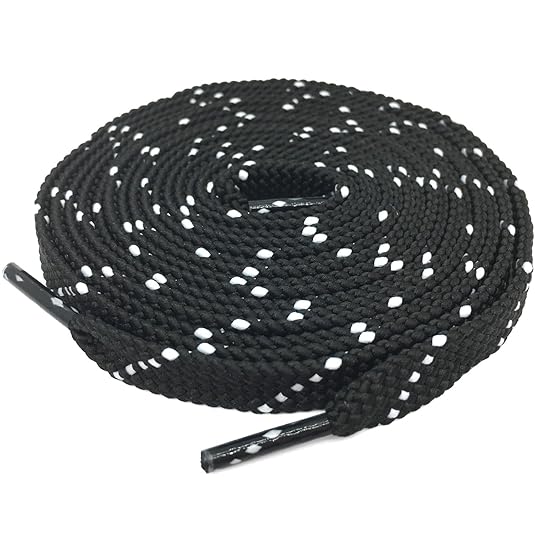 Buy DANHUA Flat Shoelaces 55.12 inch Multicolor Twill Point Thick Shoe