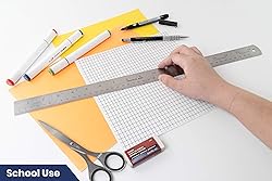 Pacific Arc 18 Inch Stainless Steel Ruler with