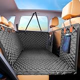 JOEJOY Back Seat Extender Dog Car Seat Cover Waterproof Foldable