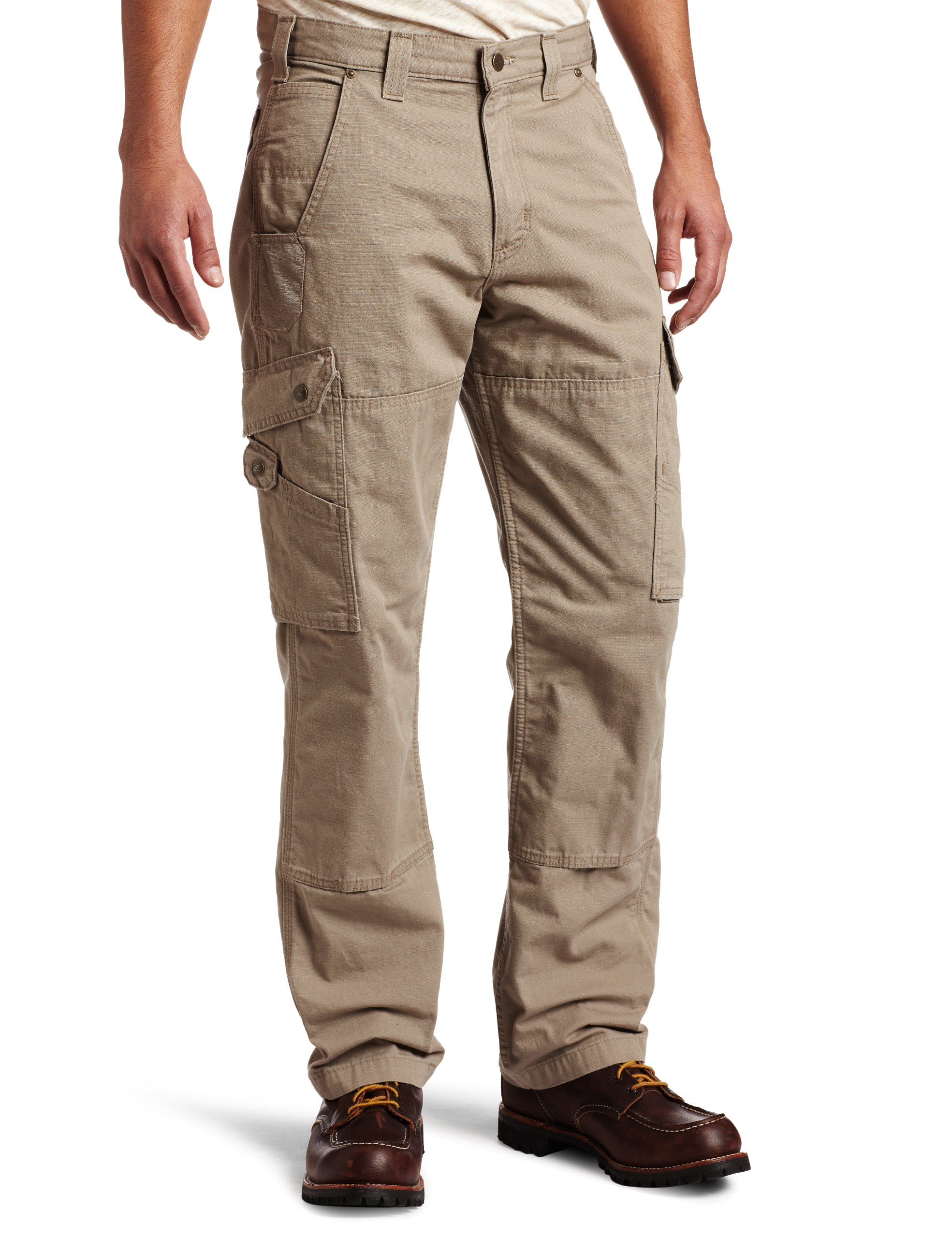 Galleon Carhartt Men's Ripstop Cargo Work Pant, Desert, 31W X 34L
