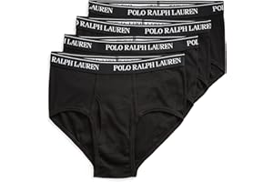 POLO RALPH LAUREN Men's Classic Fit Cotton Briefs, Multipacks