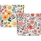 2Pcs PU Leather Small Squeeze Coin Purse Pouch Mini coin Bag Unique And Cute Wallet Cosmetic Bags Change Bag For Women Girls Men Color Crush