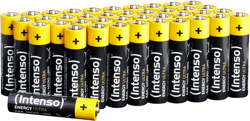 Intenso energy ultra aaa/micro / lr03 - pilhas alcalinas - pacote de 40