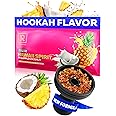Pineapple Coconut Shisha Hookah Flavors – 3.5 oz (100g) Tobacco Free & Nicotine Free Shisha – Premium Non-Tobacco Hookah Flavors – Long-Lasting & Rich Smoke