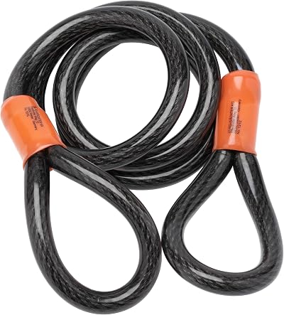 Burg-Wachter 12MMX1.2M Braided Steel Security Cable Lock 121C