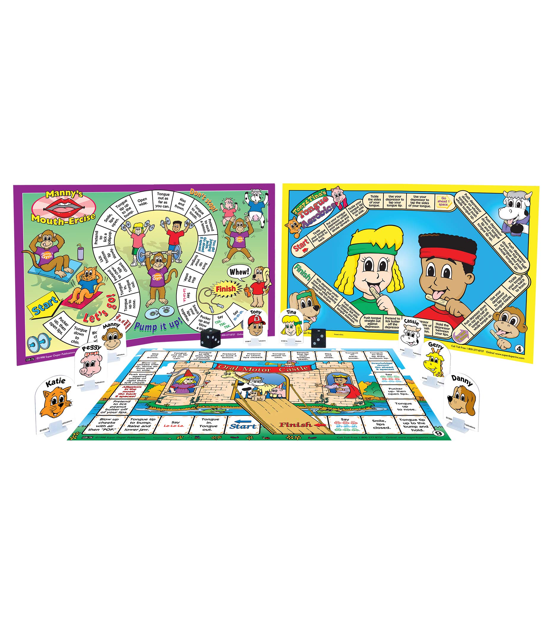 Super Duper Publications CanDo OralMotor Game Educational Learning