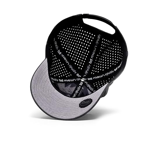 Moisture Wicking Snapback Running Hat Melin A-Game Hydro, Heather