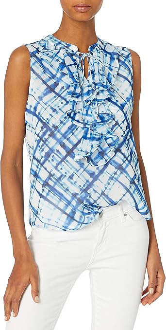 tommy hilfiger ruffle blouse