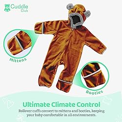 Fleece Baby Bunting Bodysuit – Infant One Piece