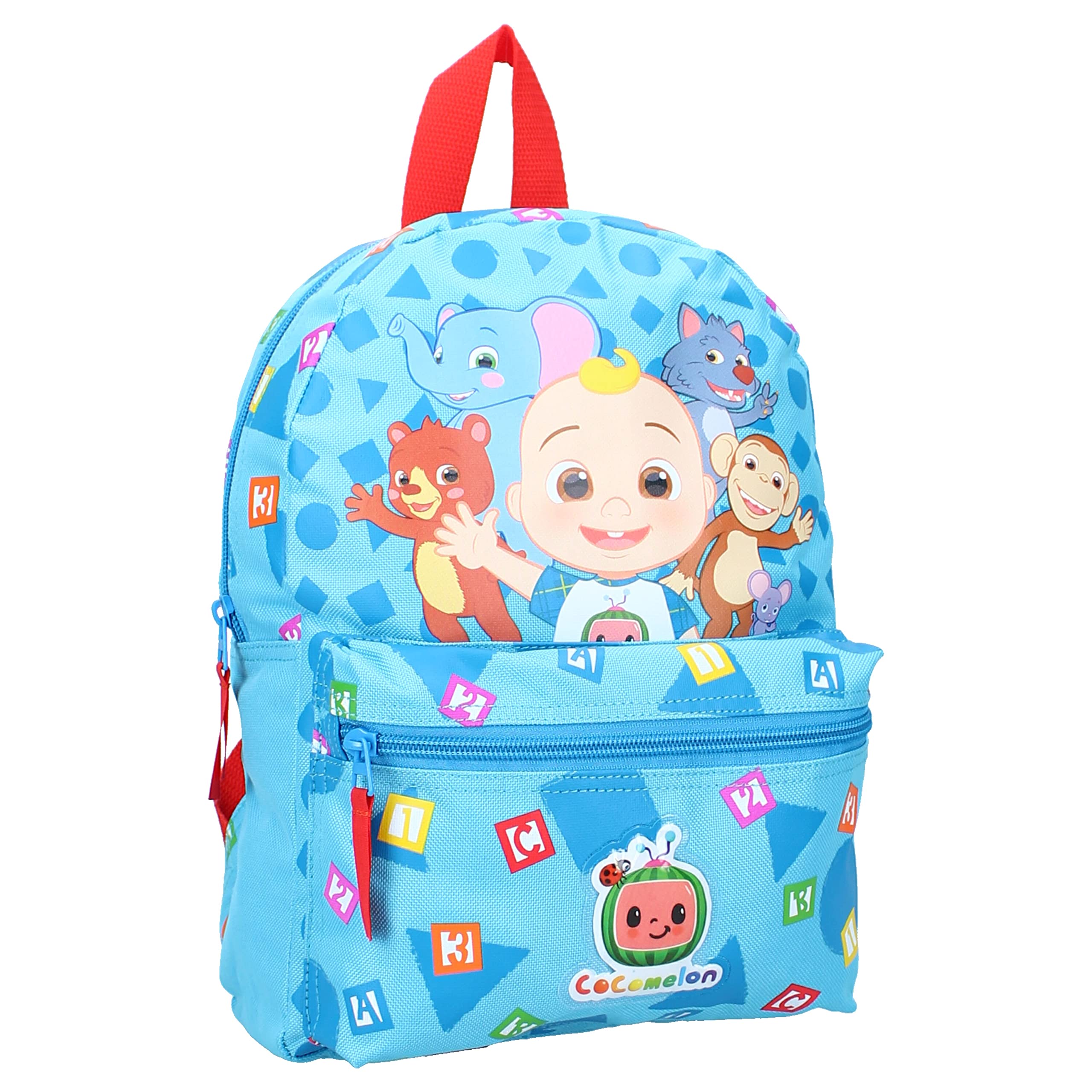 Kids Cocomelon Backpack First Day Of School Boys Bag Girls Character Nursery Rucksack Lunch Bag 31x23x8cm