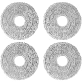dreame Mop Pads Compatible with X50 Ultra / X40 Ultra/ L50 Ultra / L40s Ultra / L40s Ultra AE / L40s Ultra CE / L10s Ultra Gen2 / D30 Ultra CE / D30 Ultra / E30 Ultra, Wet Mopping Pads (4 pcs)