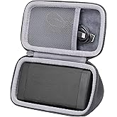 co2CREA Hard Travel Case Replacement for 3 Bluetooth Portable Speaker (Black Case)