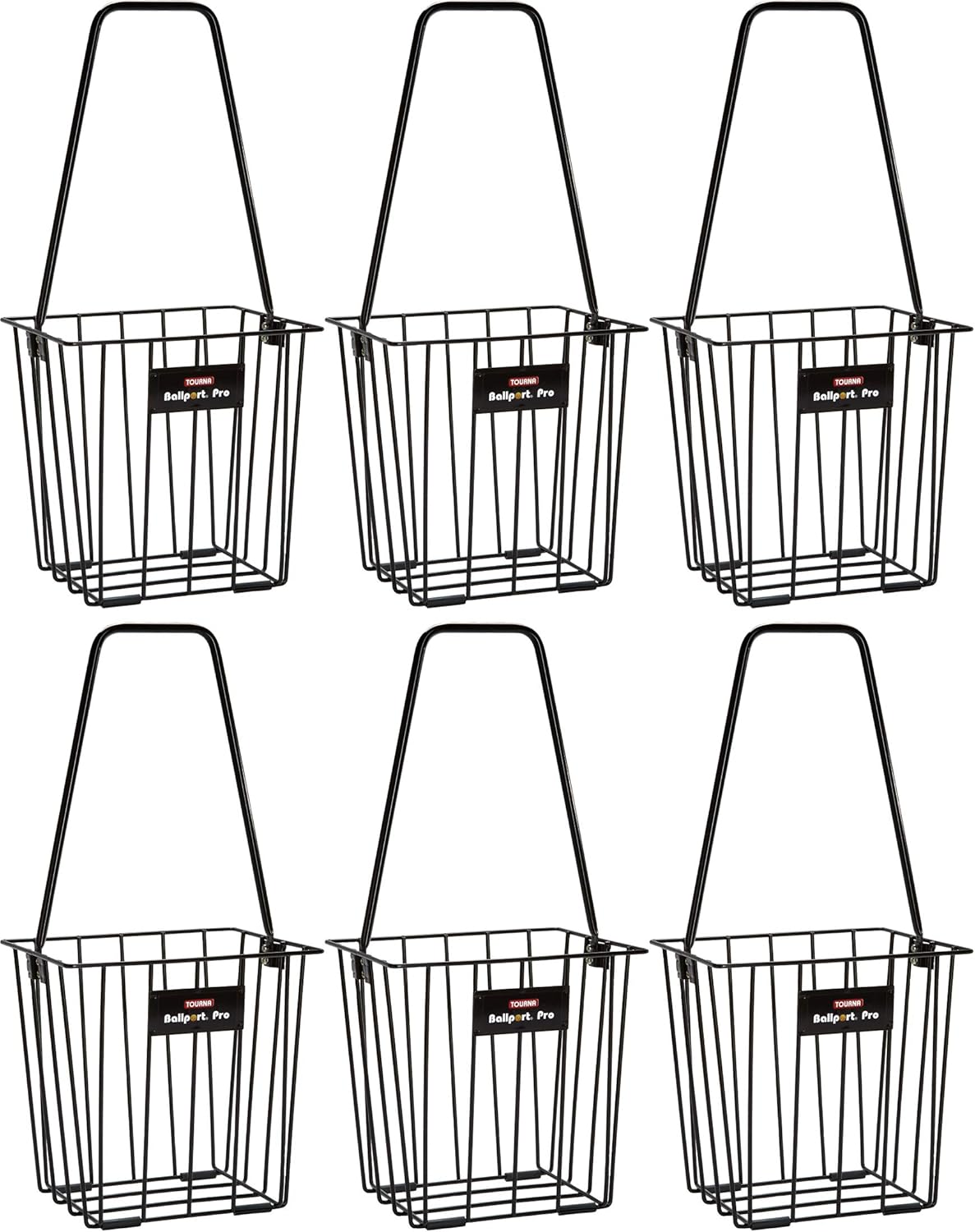 Tourna Ballport 85 Ball Pick up Tennis Hopper : Tennis Ball Hoppers : Sports & Outdoors