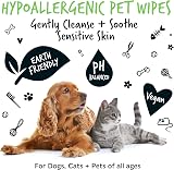 BUGALUGS Biodegradable Dog Wipes 110 x 20cm Fragrance Free Bamboo view 9