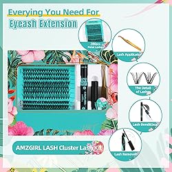 Lash Extension Kit 144Pcs,DIY Individual Lashes